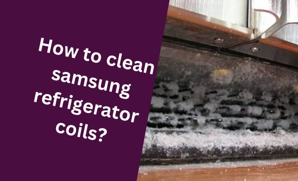 How to Clean Samsung Refrigerator Coils: A Complete Guide
